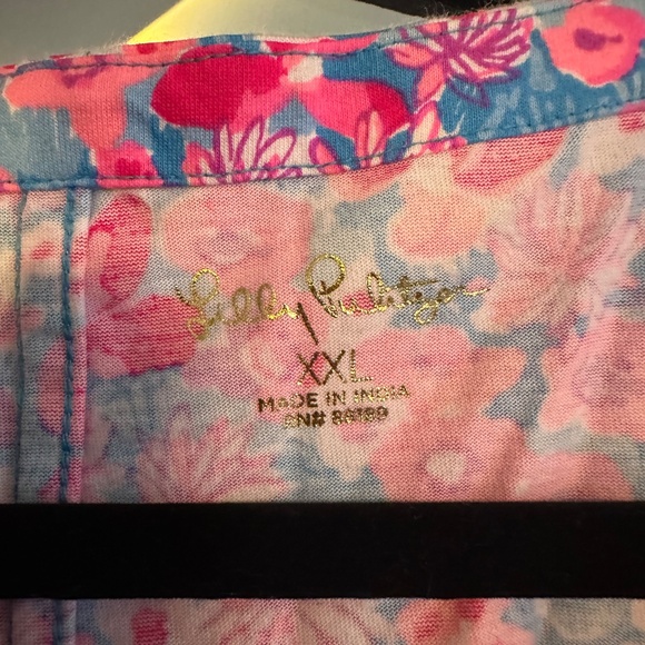 XXL Lilly Pulitzer Easley Short Sleeve Dress - Picture 2 of 3